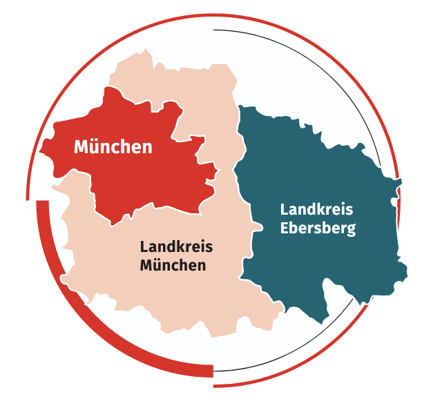 Caritas Palliativ unser Versorgungsgebiet